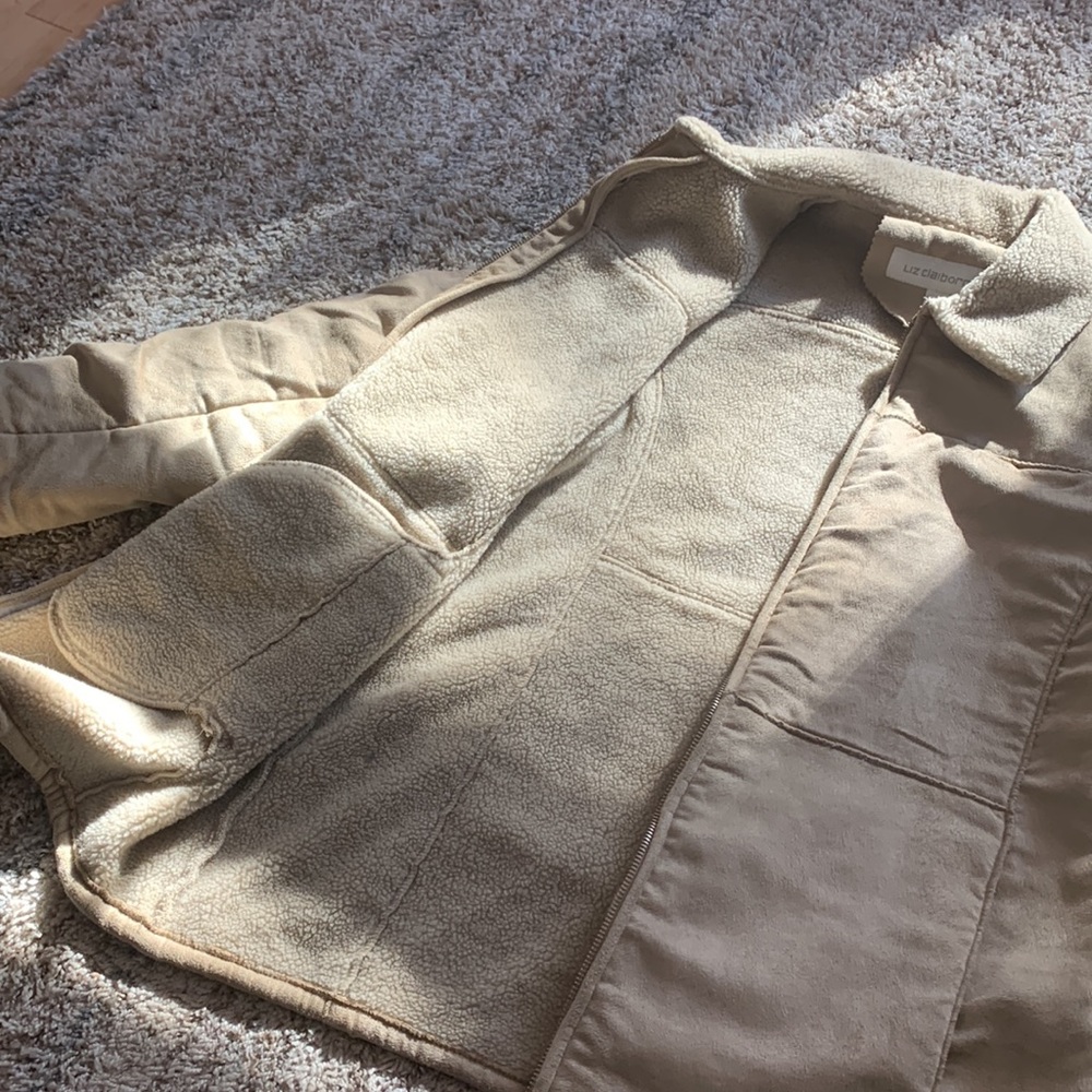 Liz Claiborne Sherpa jacket - Picture 7 of 10